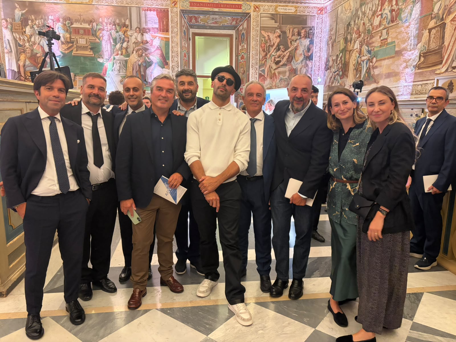 L'emozionante evento dell'opening a cui il nostro laboratorio fotografico è stato invitato a cui era presente anche Jr