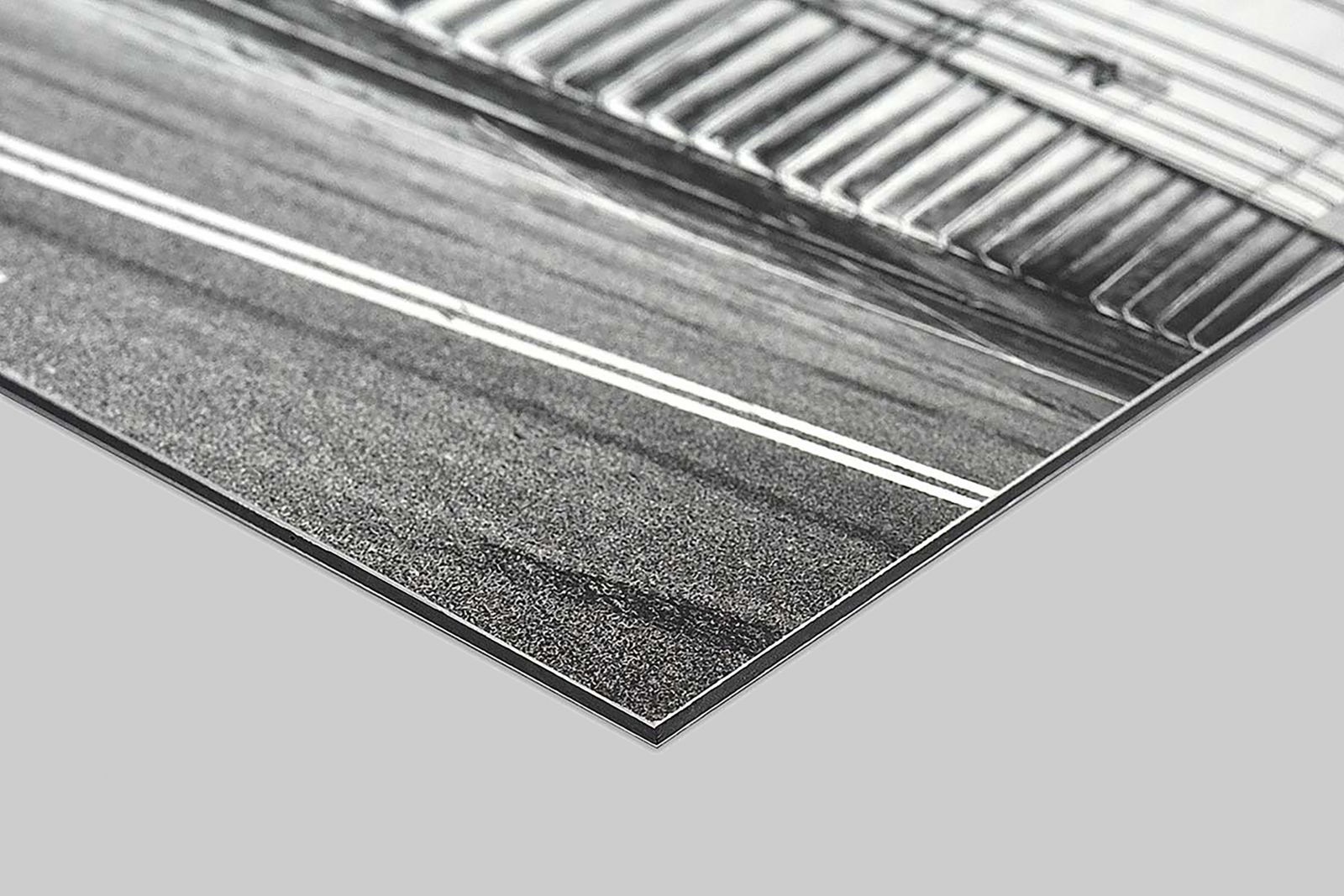 stampa cromogenica montata su pannello di alluminio dibond