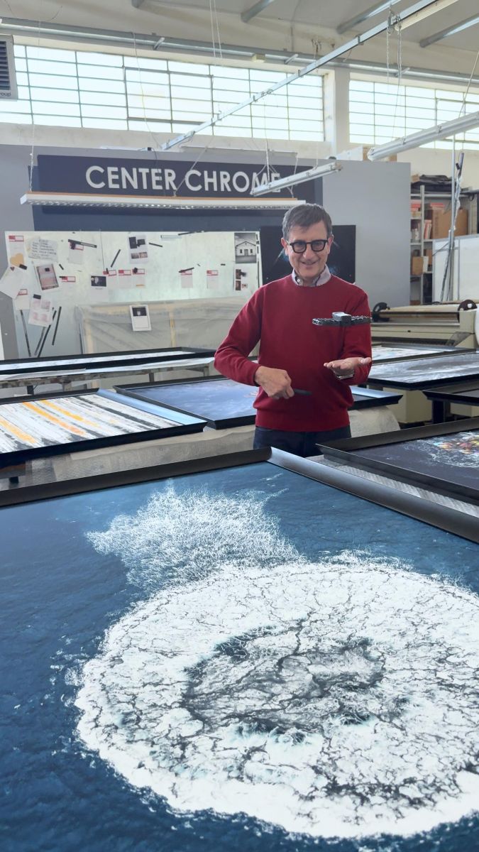 Alcune stampe fotografiche di grandissimo formato realizzate per Massimo Sestini in occasione del Mia Photo Fair 2026 a Milano